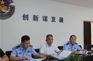 貴州省黔西公安局考察團(tuán)蒞臨溫州國泰保安公司及溫州市保安職業(yè)學(xué)?？疾熘笇?dǎo)