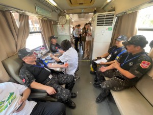 熱血鑄忠誠(chéng) 奉獻(xiàn)顯擔(dān)當(dāng)——溫州國(guó)泰保安服務(wù)有限公司駐溫州附一醫(yī)龍港院區(qū)安保隊(duì)伍開(kāi)展愛(ài)心獻(xiàn)血活動(dòng)